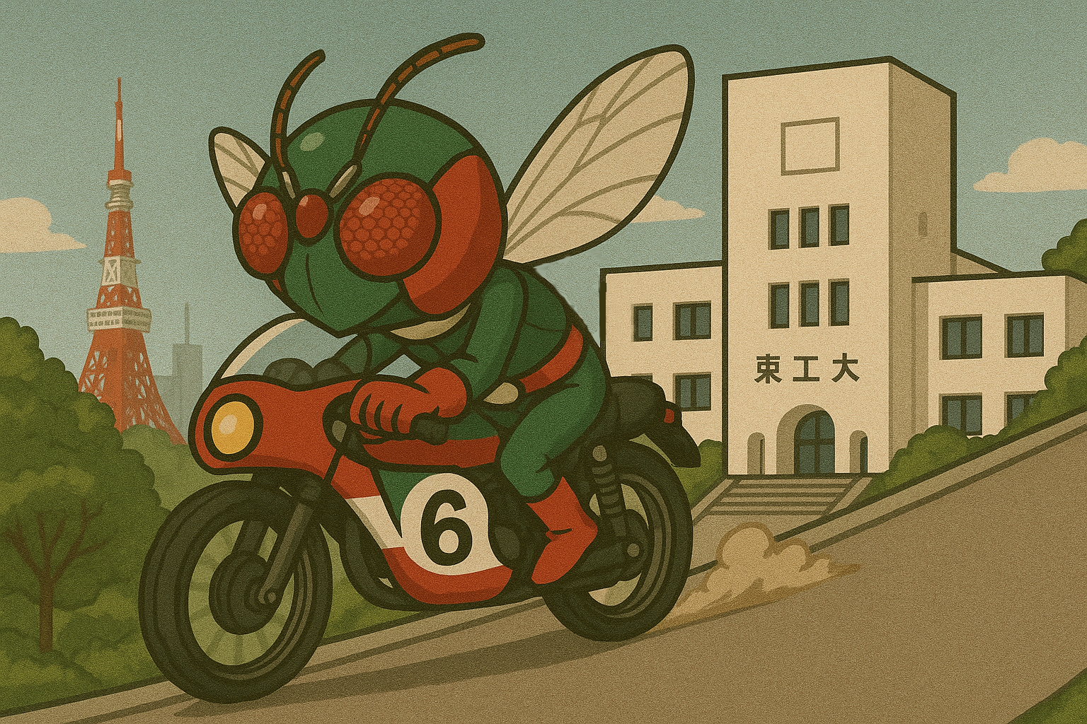 kamen melanogaster – JDRC17 Mascot